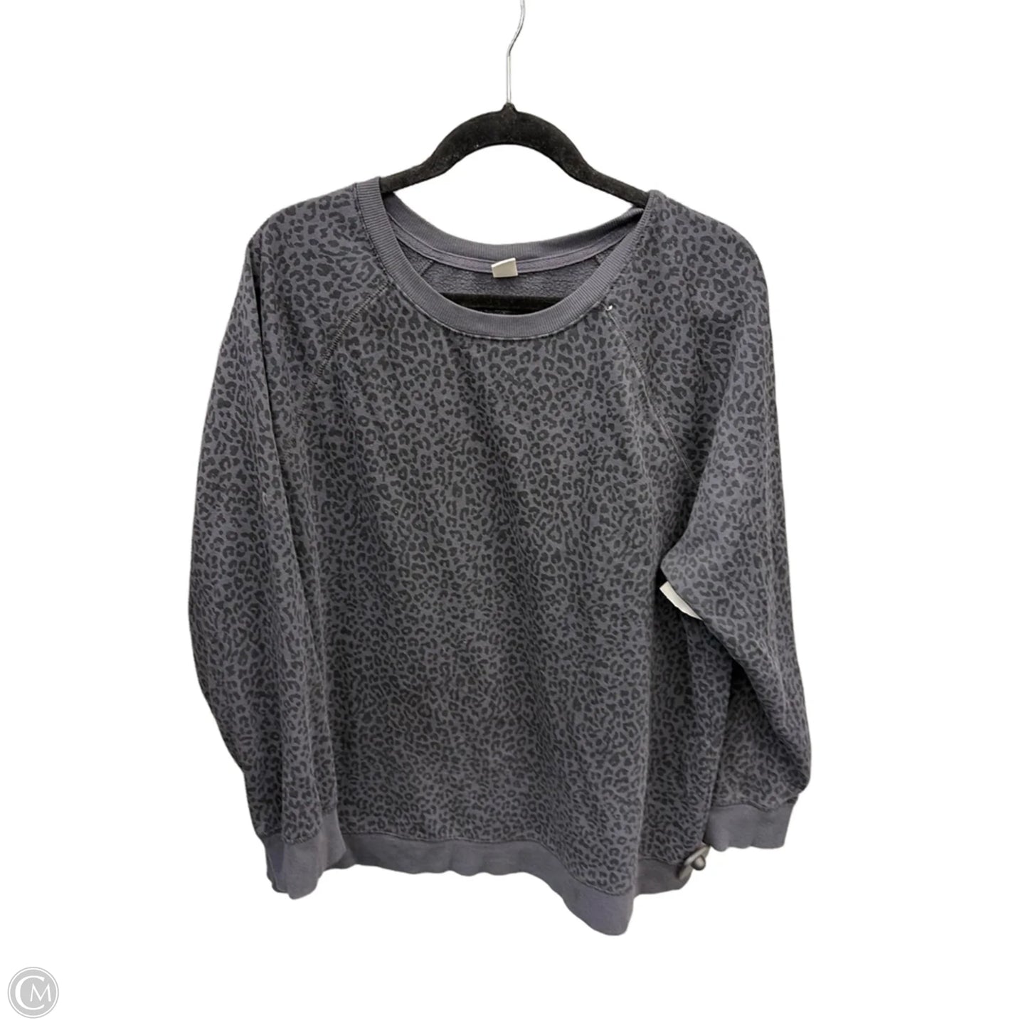Sweatshirt Crewneck By Old Navy In Animal Print, Size: Xl