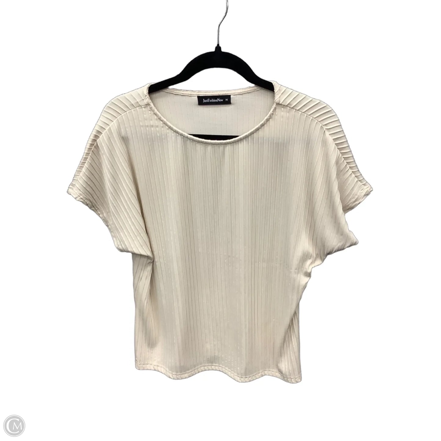 Top Short Sleeve By Clothes Mentor In Yellow, Size: M