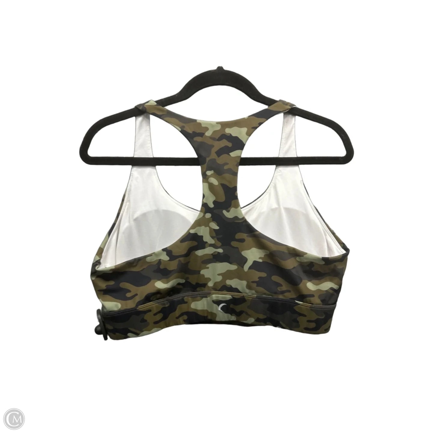 Athletic Bra By Zyia In Camouflage Print, Size: 1x
