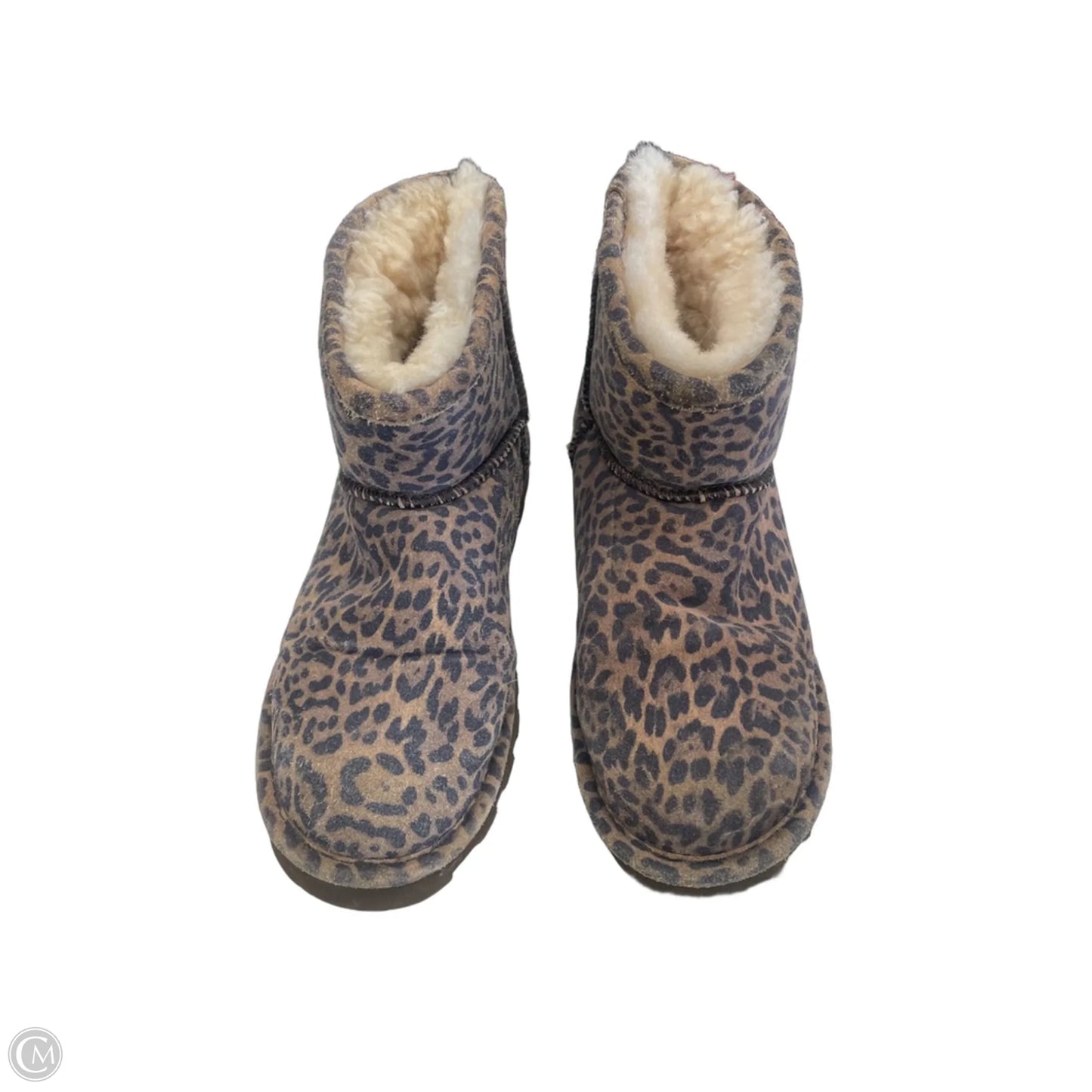 Boots Ankle Flats By Bearpaw In Animal Print, Size: 8