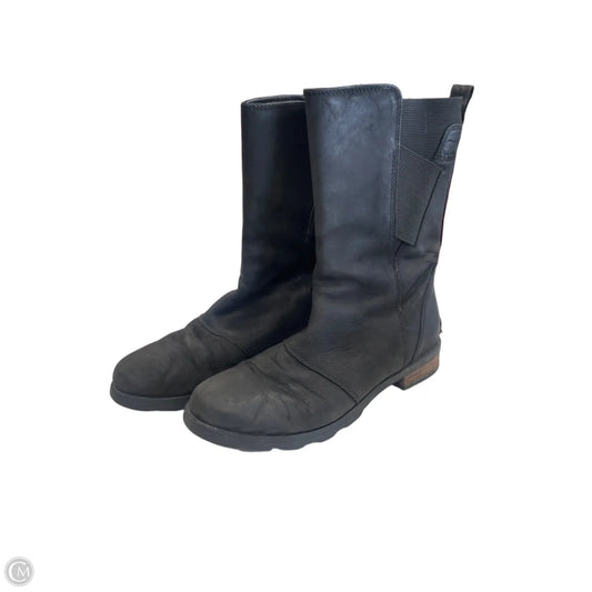 Boots Ankle Flats By Sorel In Black, Size: 8.5
