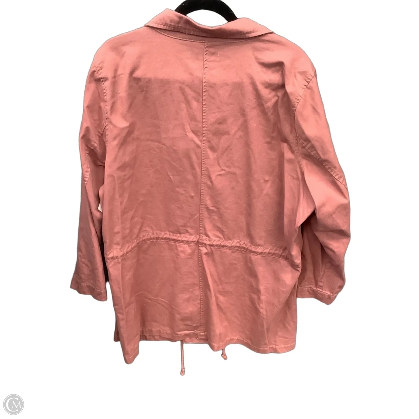 Jacket Utility By Just Fab In Pink, Size: 3x