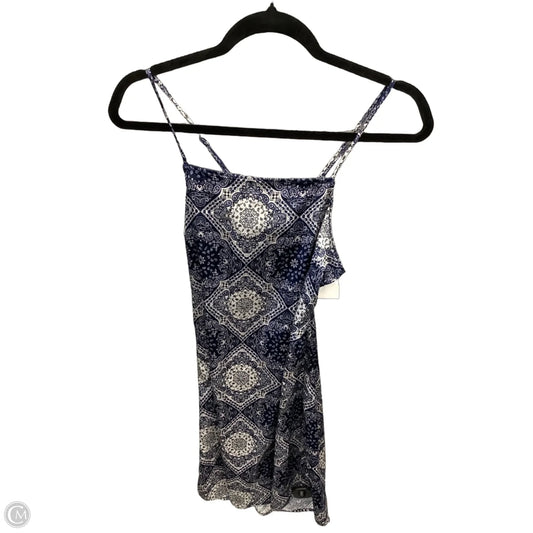 Dress Casual Short By Clothes Mentor In Blue, Size: M