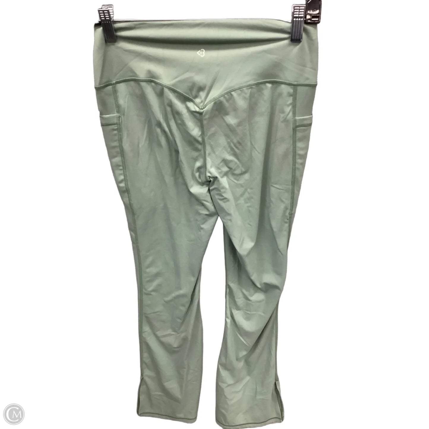 Athletic Leggings By Clothes Mentor In Green, Size: M