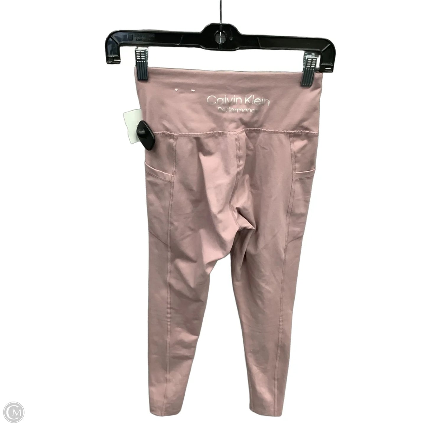 Athletic Leggings By Calvin Klein Performance In Pink, Size: Xs