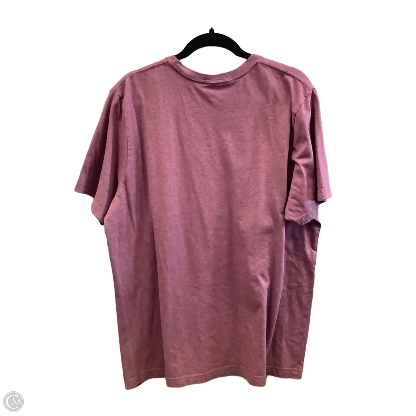 Top Short Sleeve By Canvas In Red, Size: 2x