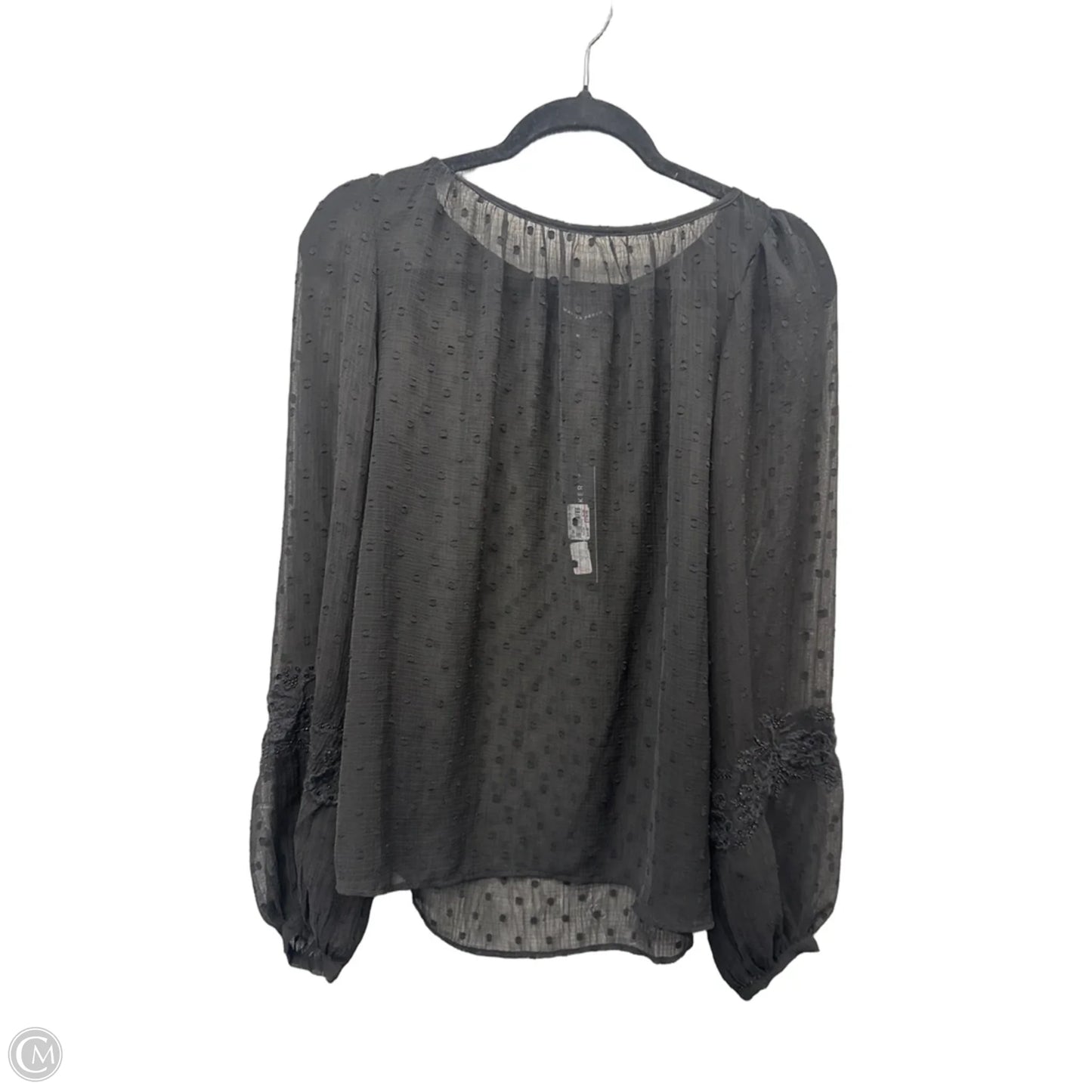 Top Long Sleeve By Walter Baker In Black, Size: M
