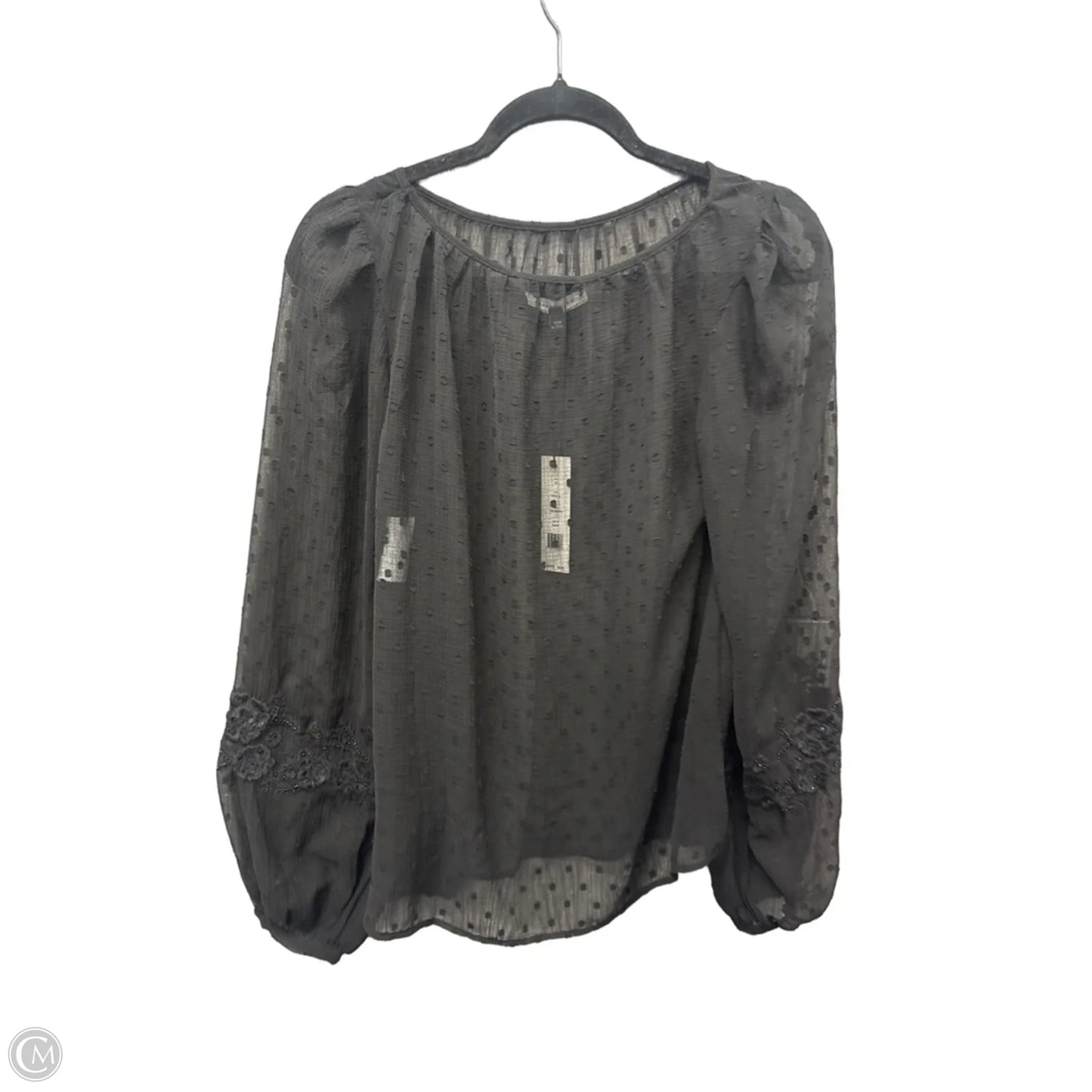 Top Long Sleeve By Walter Baker In Black, Size: M