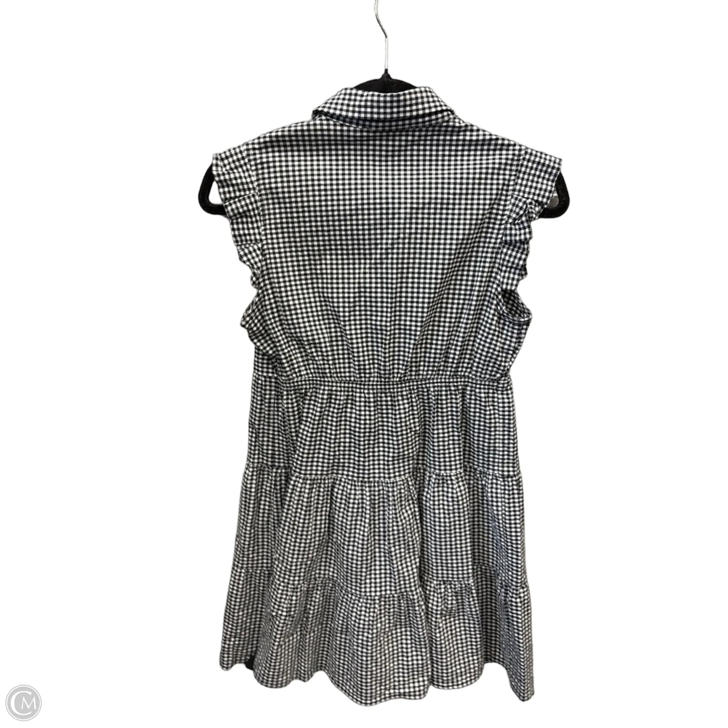 Dress Casual Short By Monteau In Plaid Pattern, Size: S