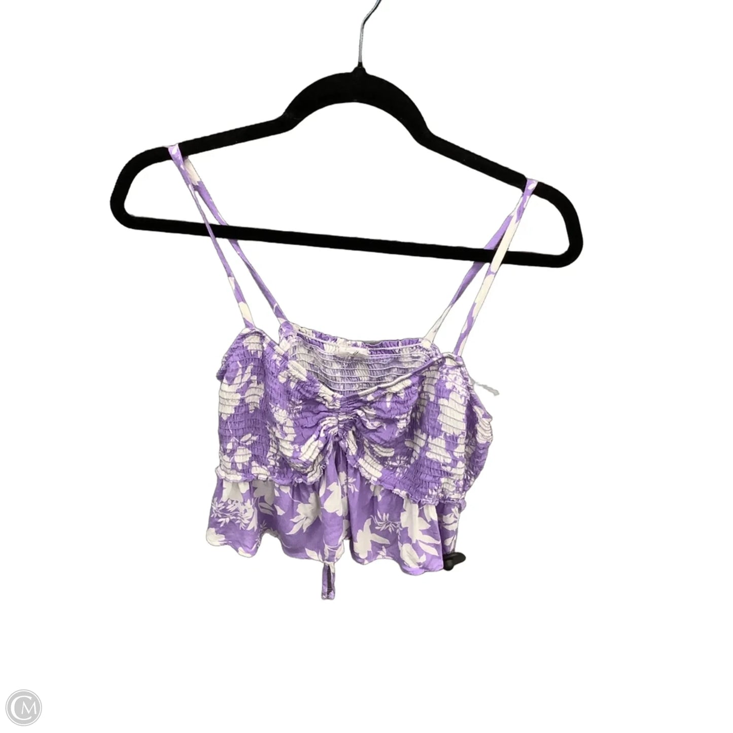 Top Sleeveless By Le Lis In Purple, Size: L