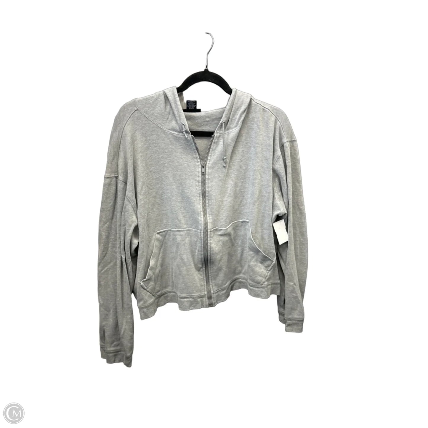 Sweatshirt Hoodie By Limited In Grey, Size: Xl