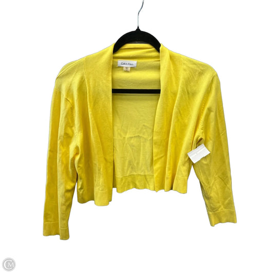 Bolero By Calvin Klein In Yellow, Size: M