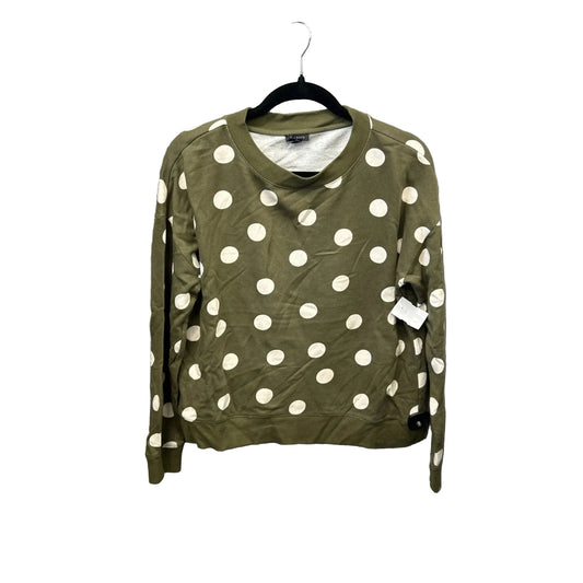 Sweatshirt Crewneck By Talbots In Polkadot Pattern, Size: M