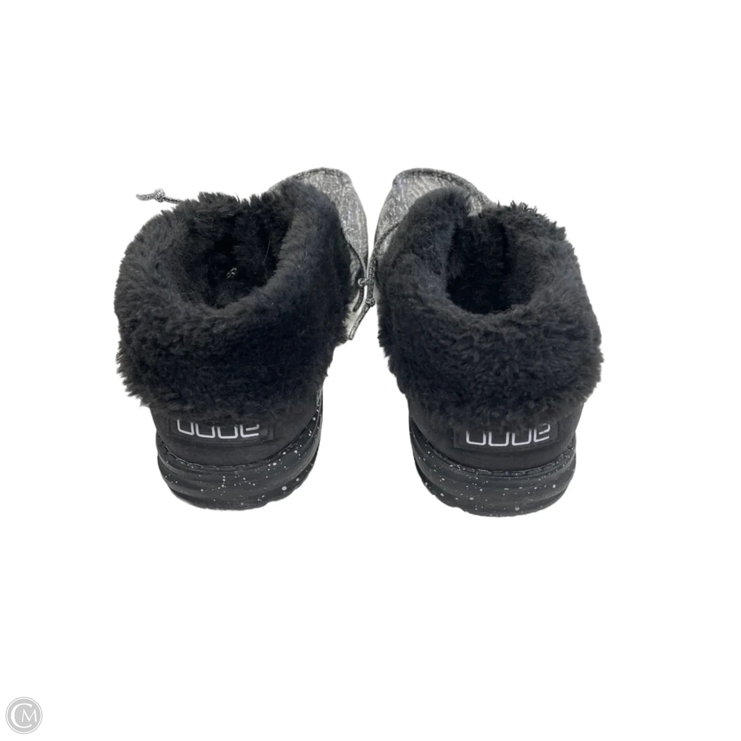 Shoes Flats By Hey Dude In Black, Size: 10