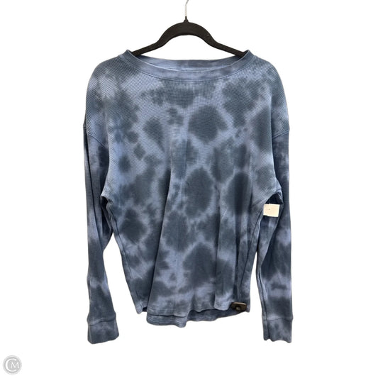 Top Long Sleeve By Time And Tru In Tie Dye Print, Size: Xl