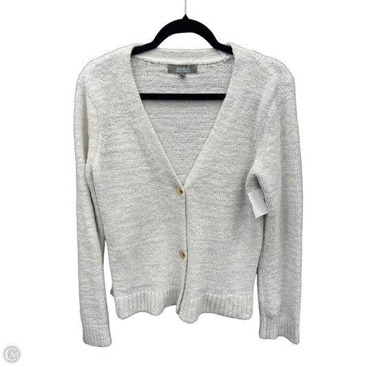 Sweater Cardigan By Marled In White, Size: S