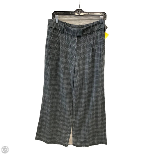 Pants Wide Leg By American Eagle In Plaid Pattern, Size: 4