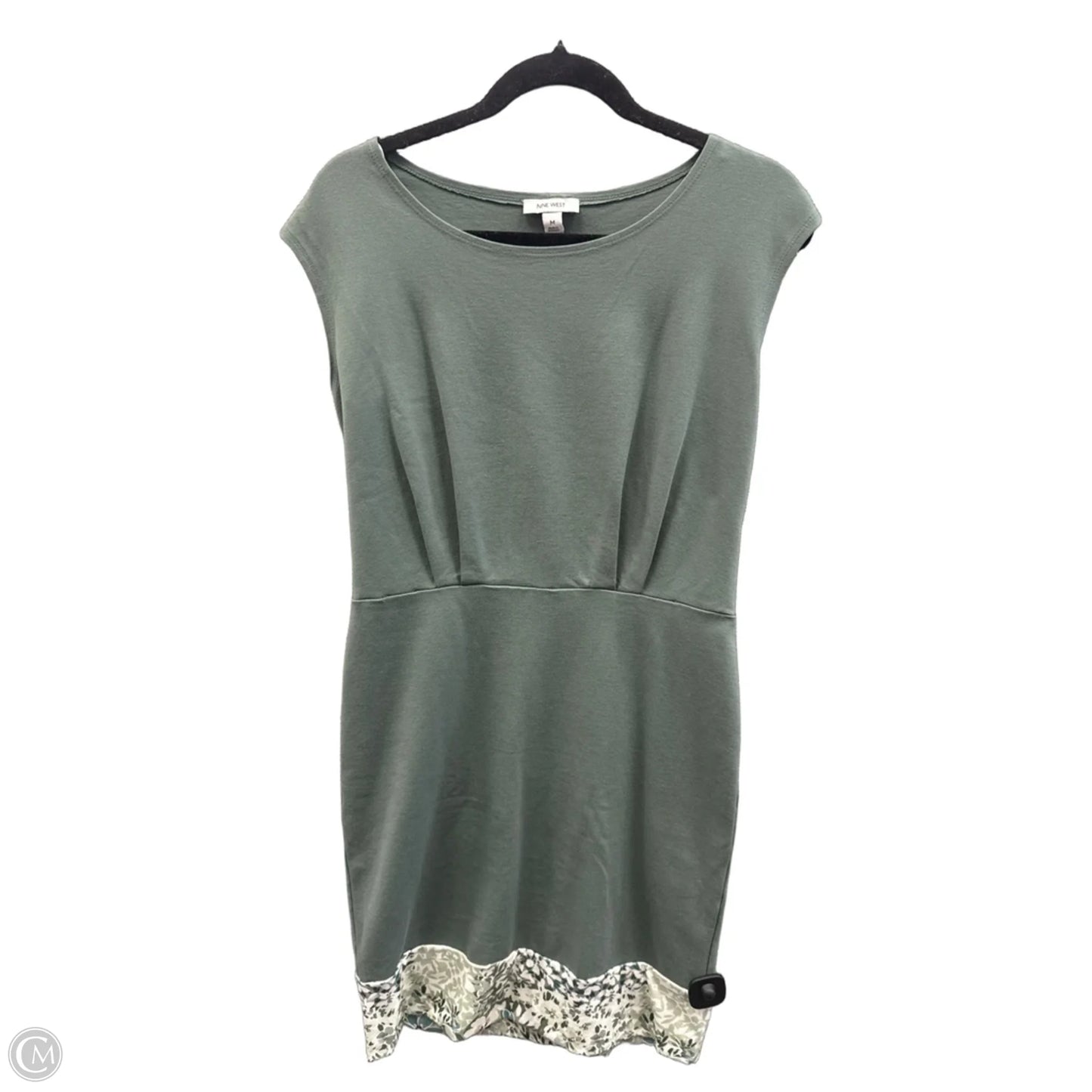 Dress Casual Midi By Nine West In Green, Size: M