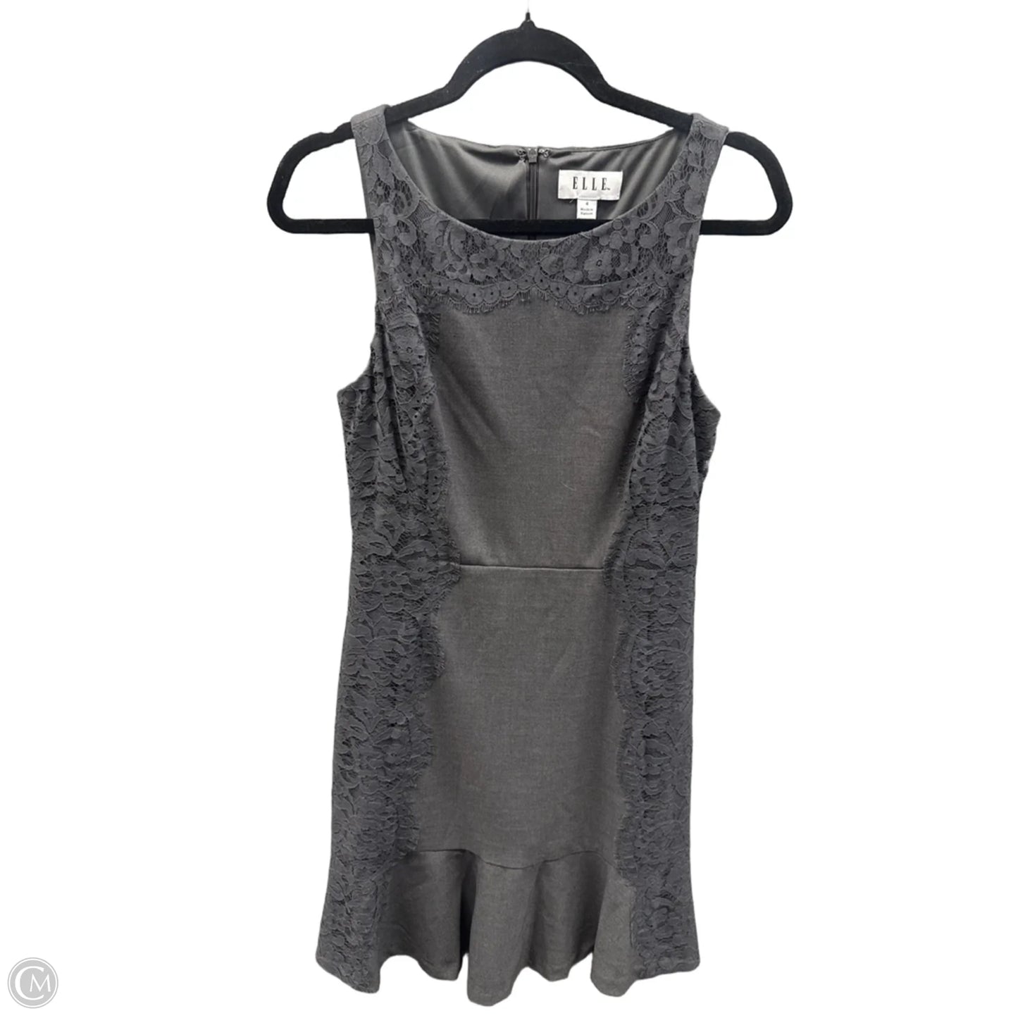 Dress Work By Elle In Grey, Size: S