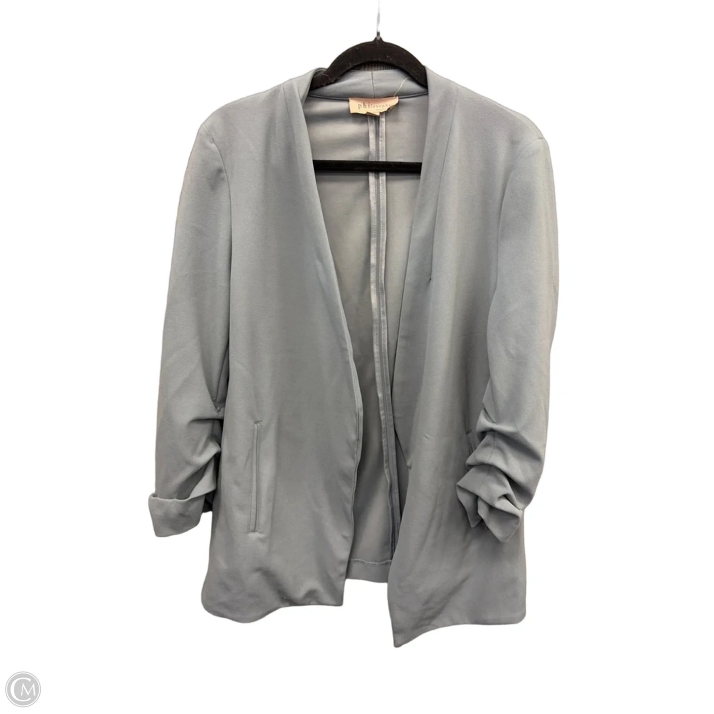 Blazer By Philosophy In Blue, Size: M
