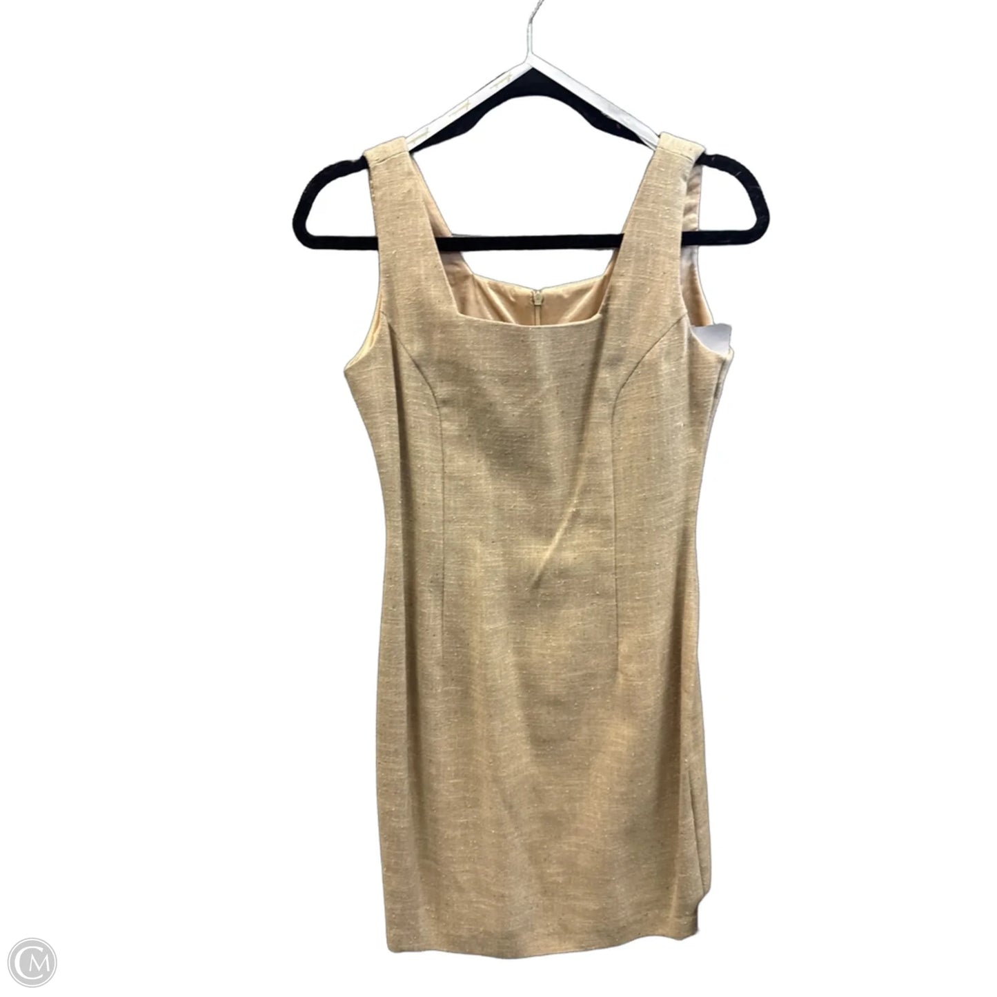 Dress Work By Clothes Mentor In Tan, Size: S