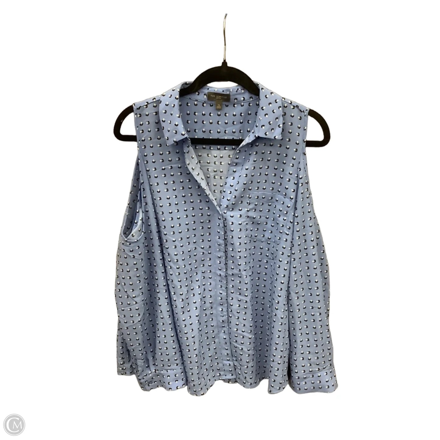Top Long Sleeve By Limited In Blue, Size: Xl