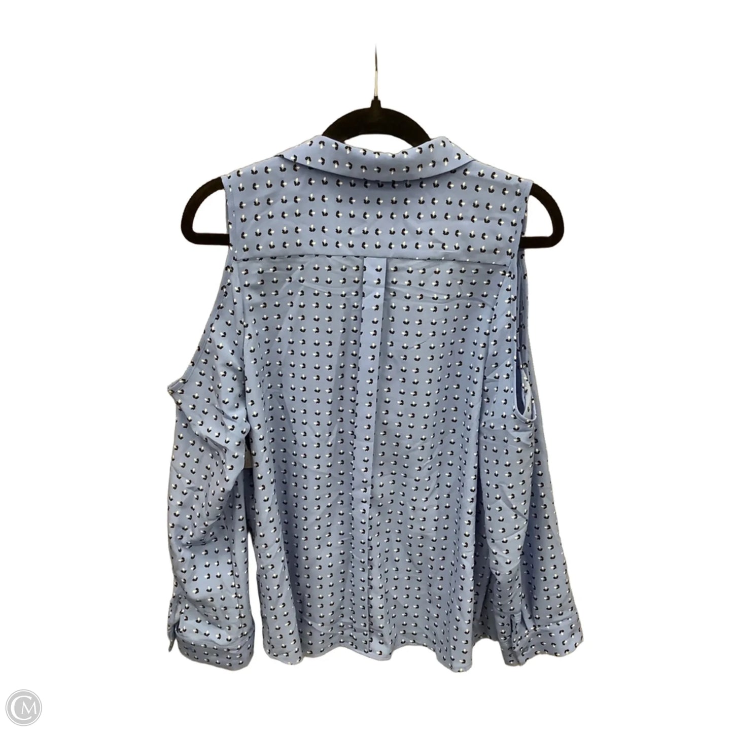 Top Long Sleeve By Limited In Blue, Size: Xl