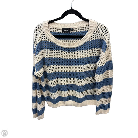 Sweater By Rd Style In Striped Pattern, Size: M