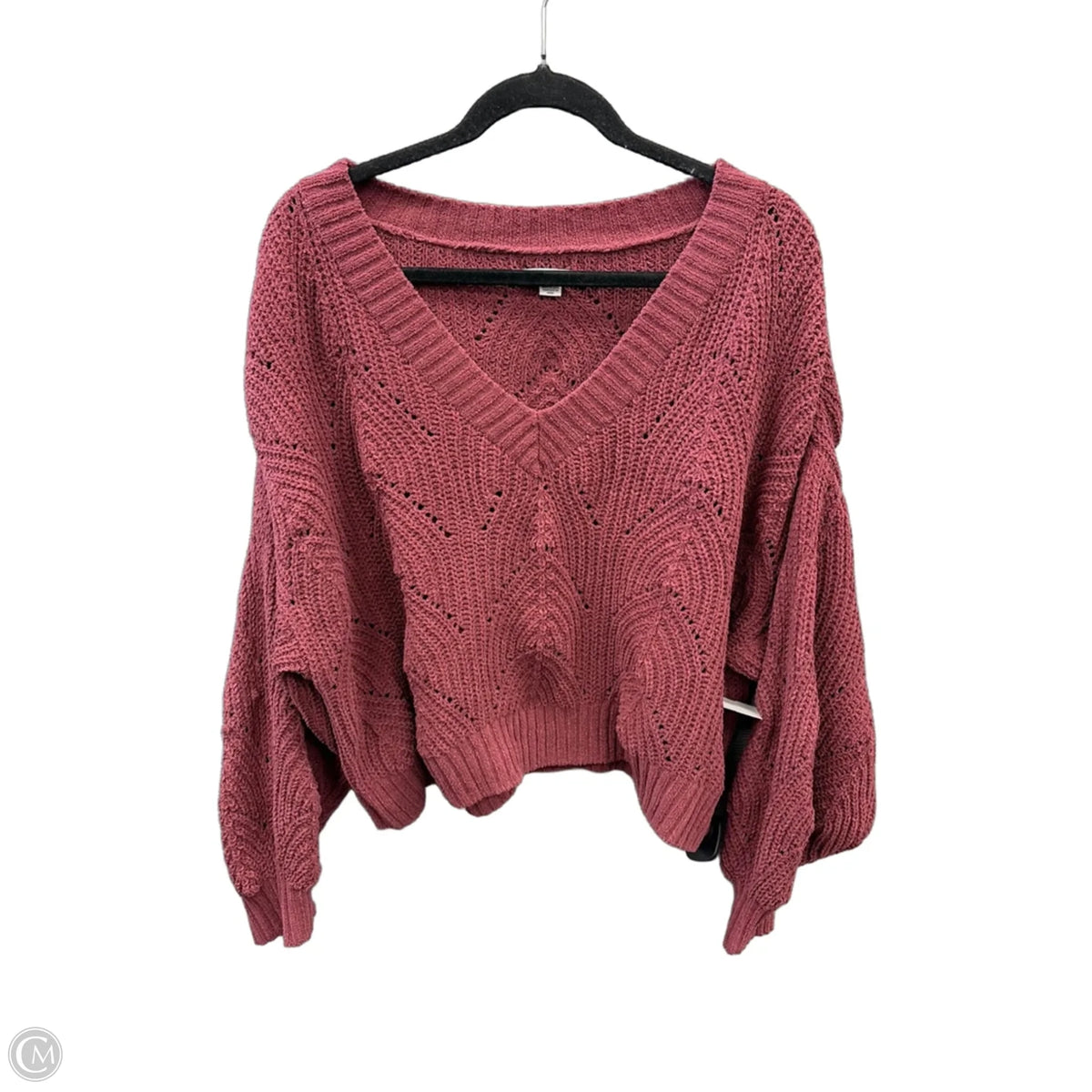 Sweater By American Eagle In Pink, Size: L