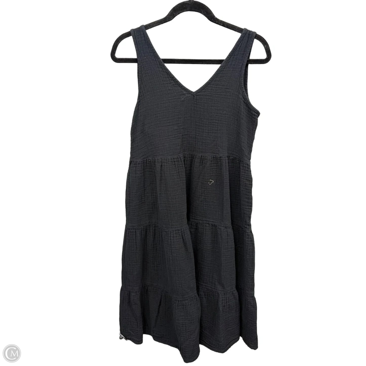 Dress Casual Midi By Sonoma In Black, Size: S