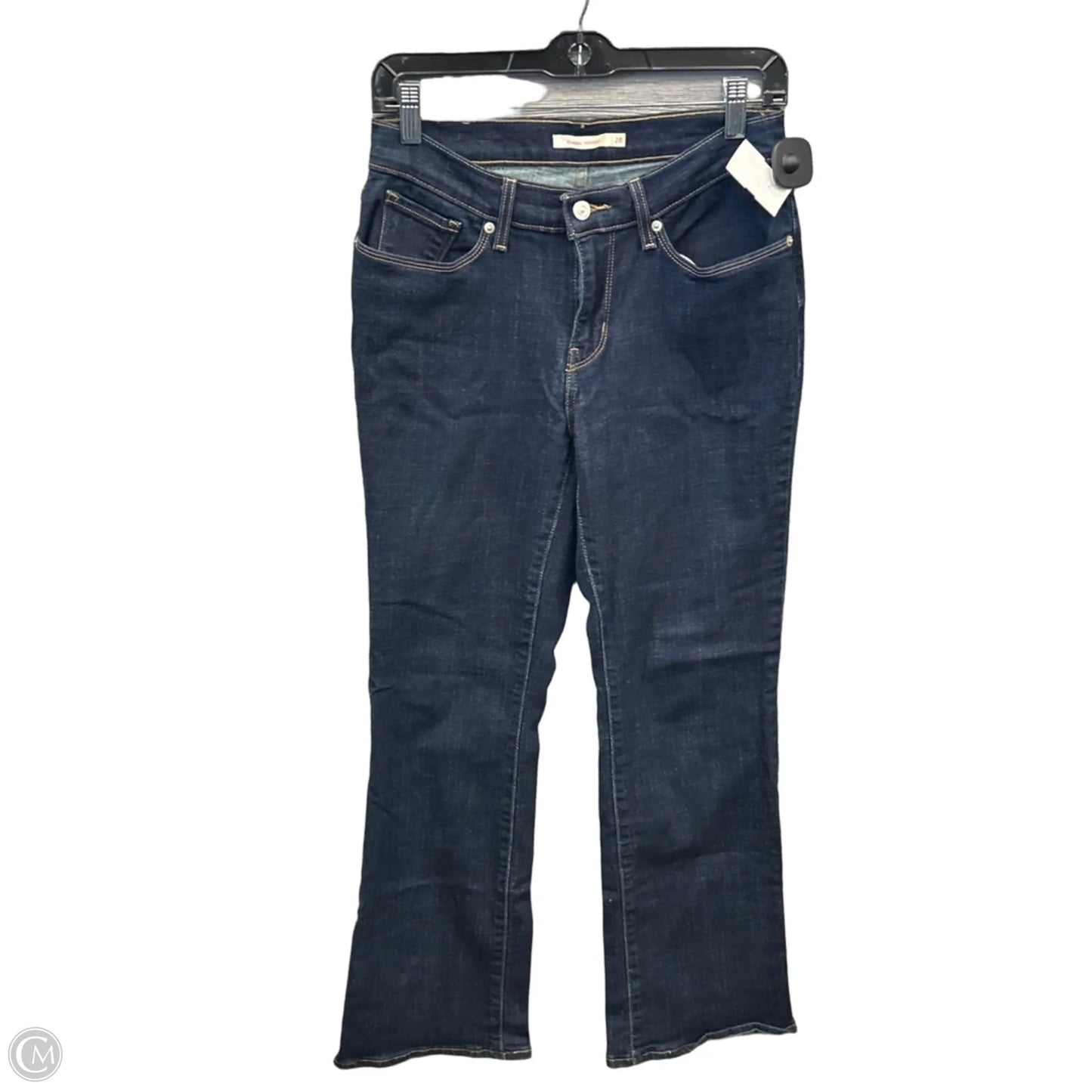 Jeans Boot Cut By Levis In Blue Denim, Size: 6