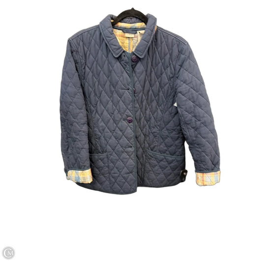 Jacket Puffer & Quilted By L.l. Bean In Blue, Size: Lp