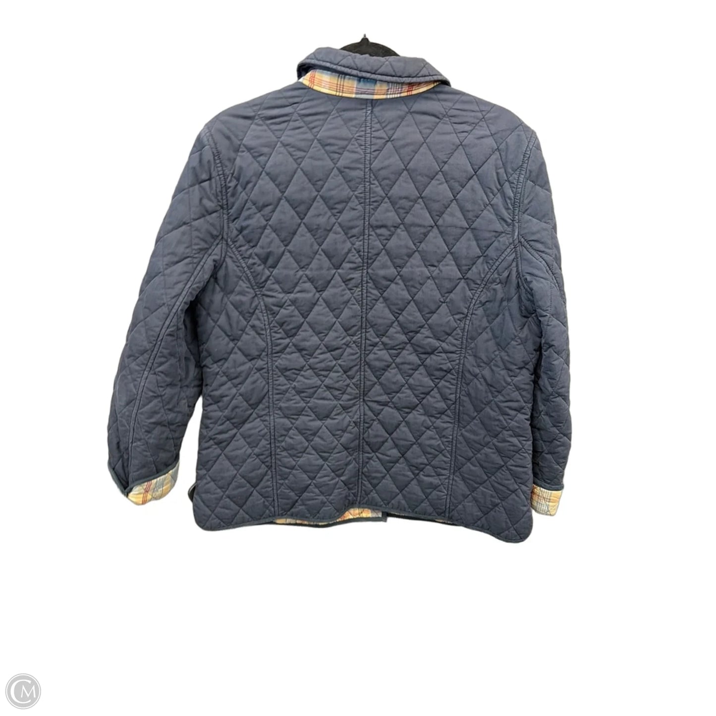 Jacket Puffer & Quilted By L.l. Bean In Blue, Size: Lp