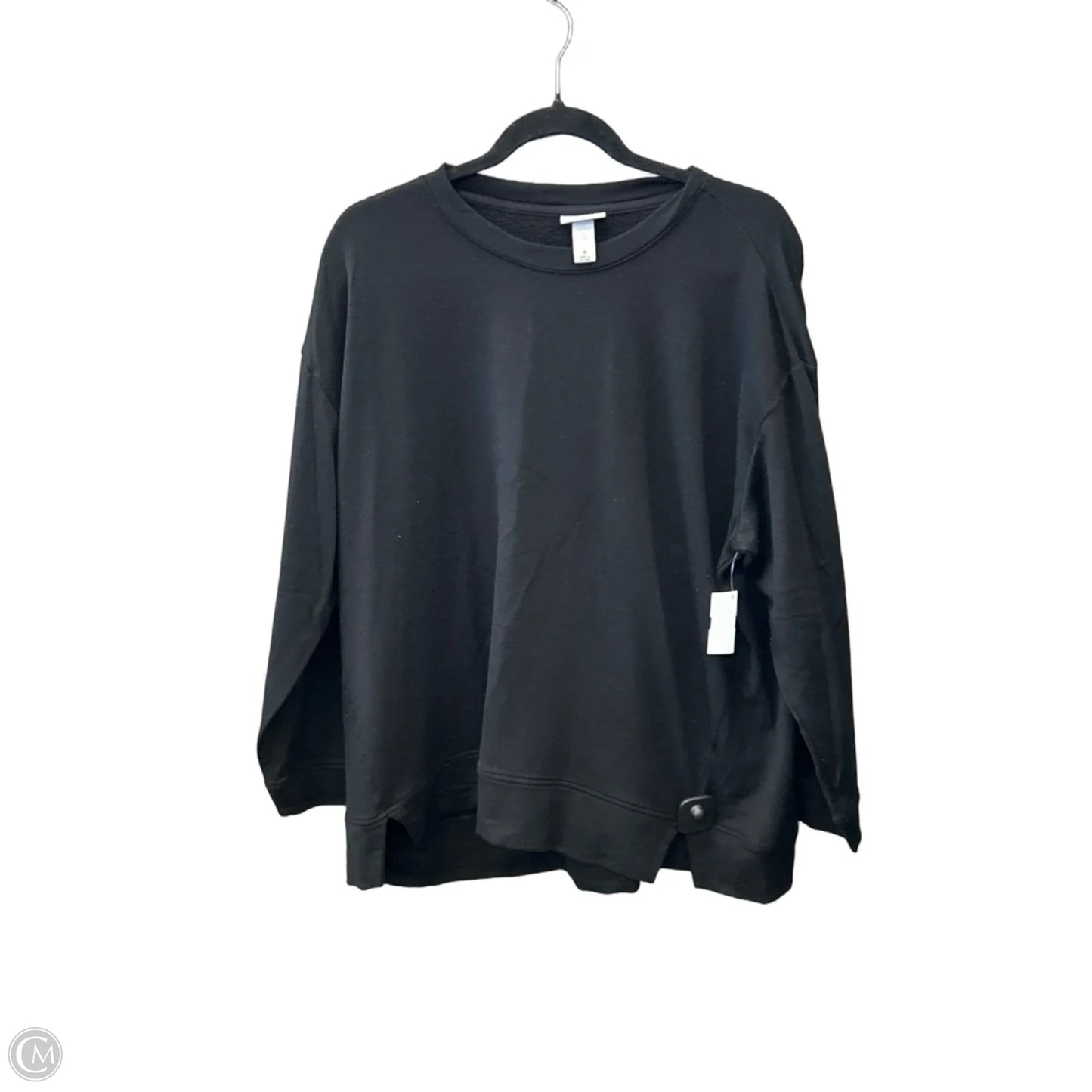 Sweatshirt Crewneck By Ava & Viv In Black, Size: 1x