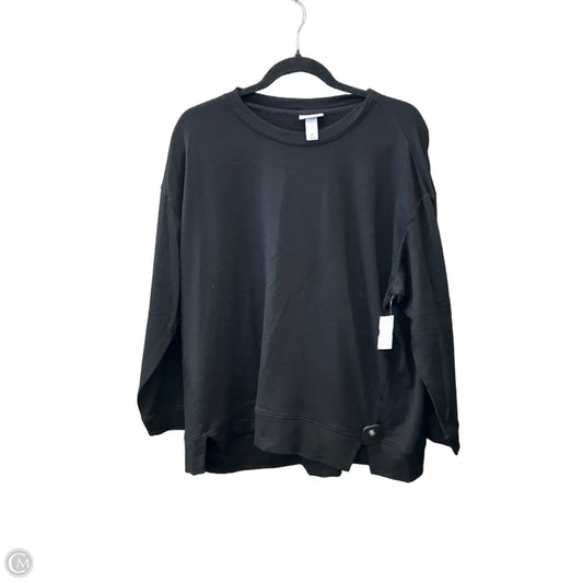 Sweatshirt Crewneck By Ava & Viv In Black, Size: 1x