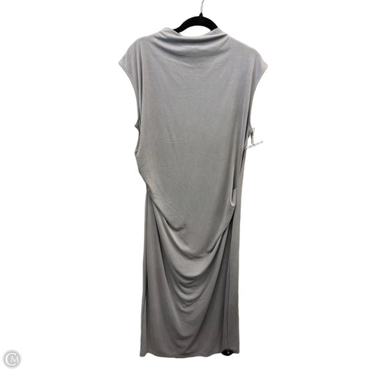 Dress Casual Maxi By Old Navy In Grey, Size: Xl