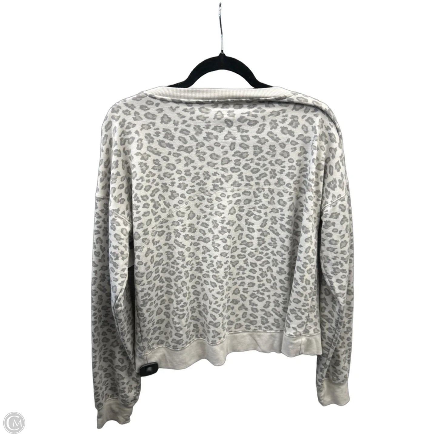 Athletic Top Long Sleeve Crewneck By Tek Gear In Animal Print, Size: L