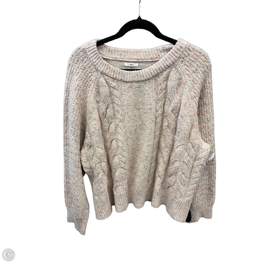 Sweater By Maurices In Tan, Size: Xxl