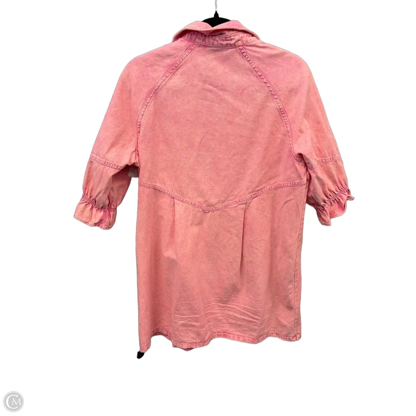 Dress Casual Short By Clothes Mentor In Pink Denim, Size: S