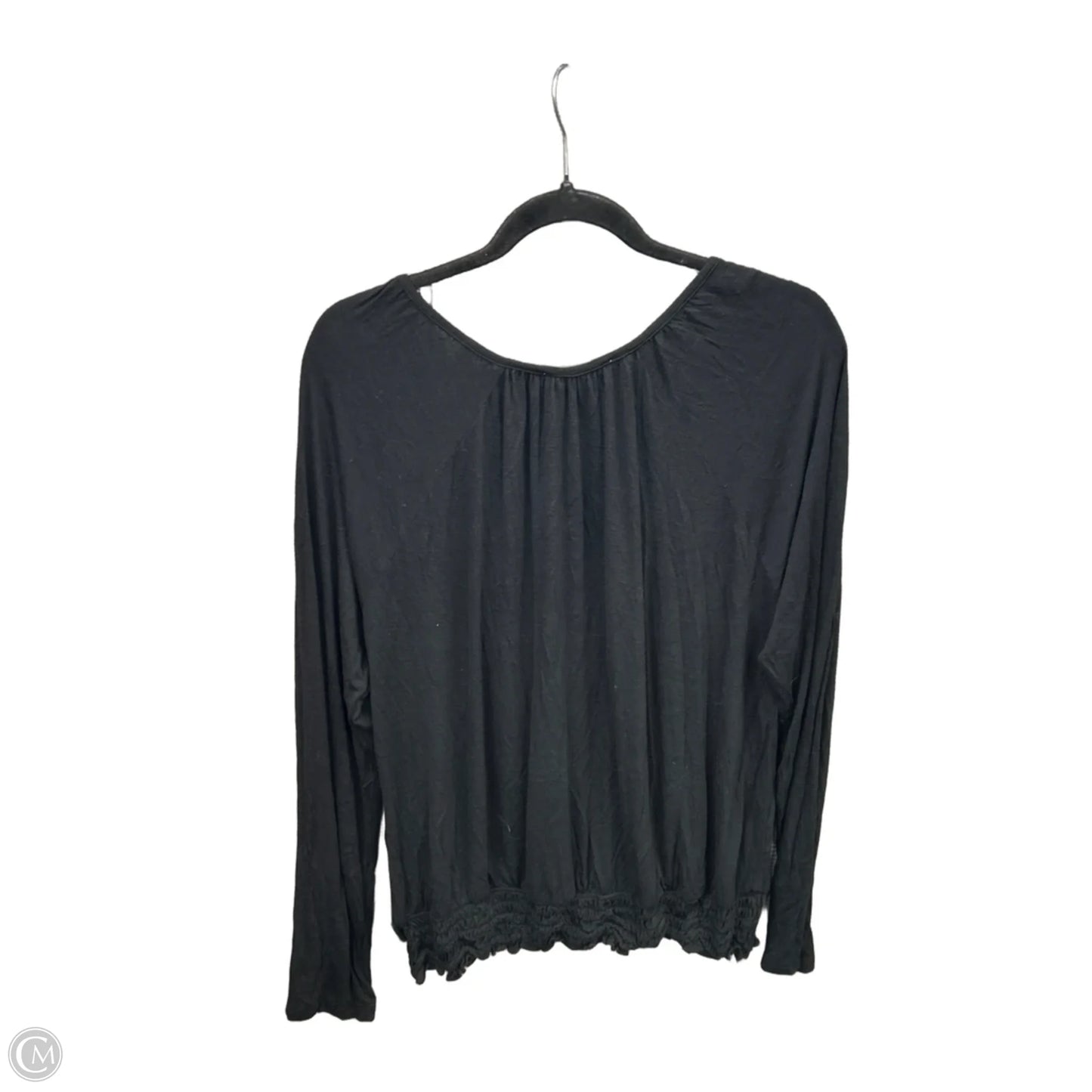 Top Long Sleeve By Pink Republic In Black, Size: Xl