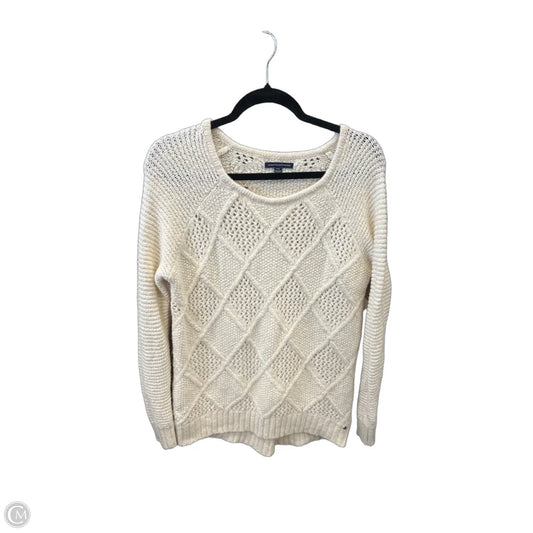 Sweater By American Eagle In Cream, Size: M