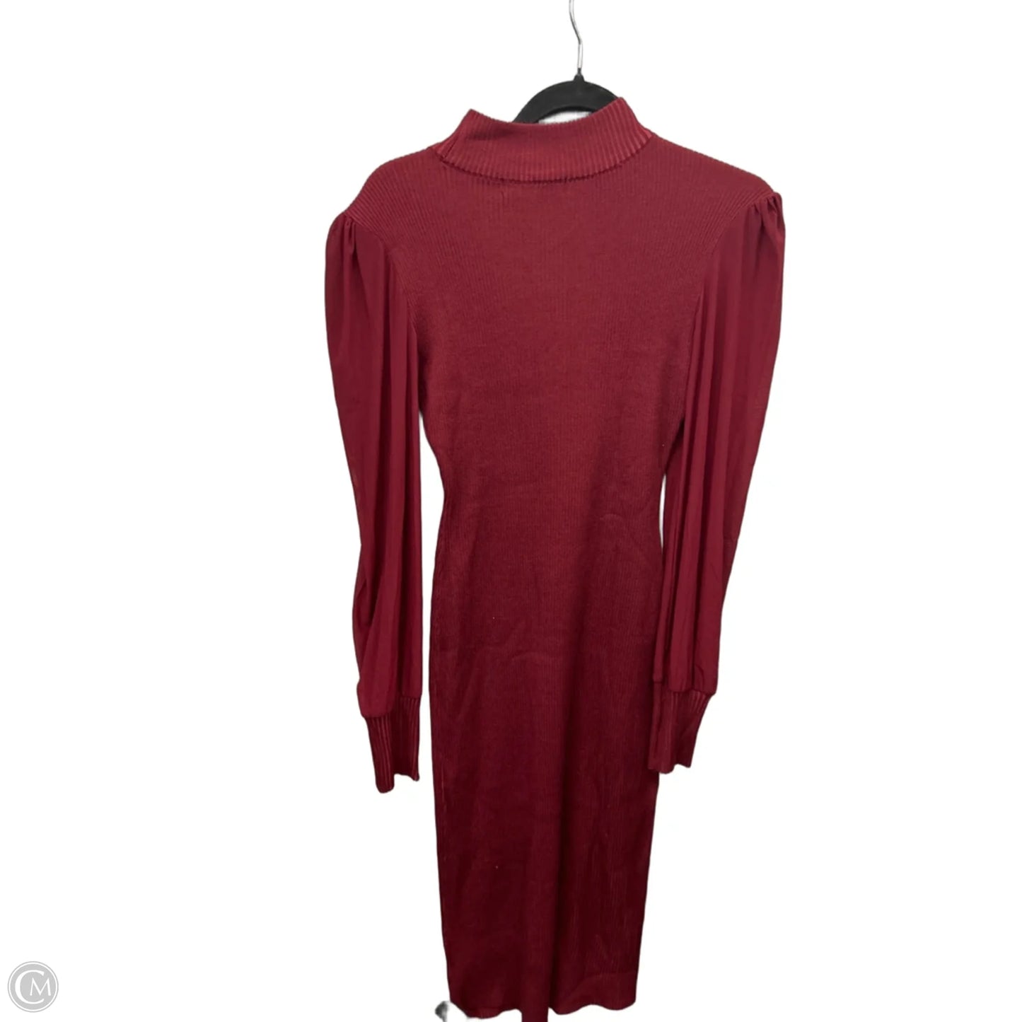 Dress Sweater By Almost Famous In Red, Size: L