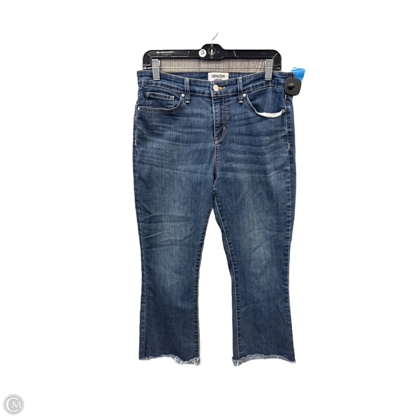 Jeans Boot Cut By Levis In Blue Denim, Size: 12