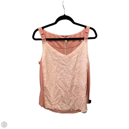 Tunic Sleeveless By Xcvi In Pink, Size: S