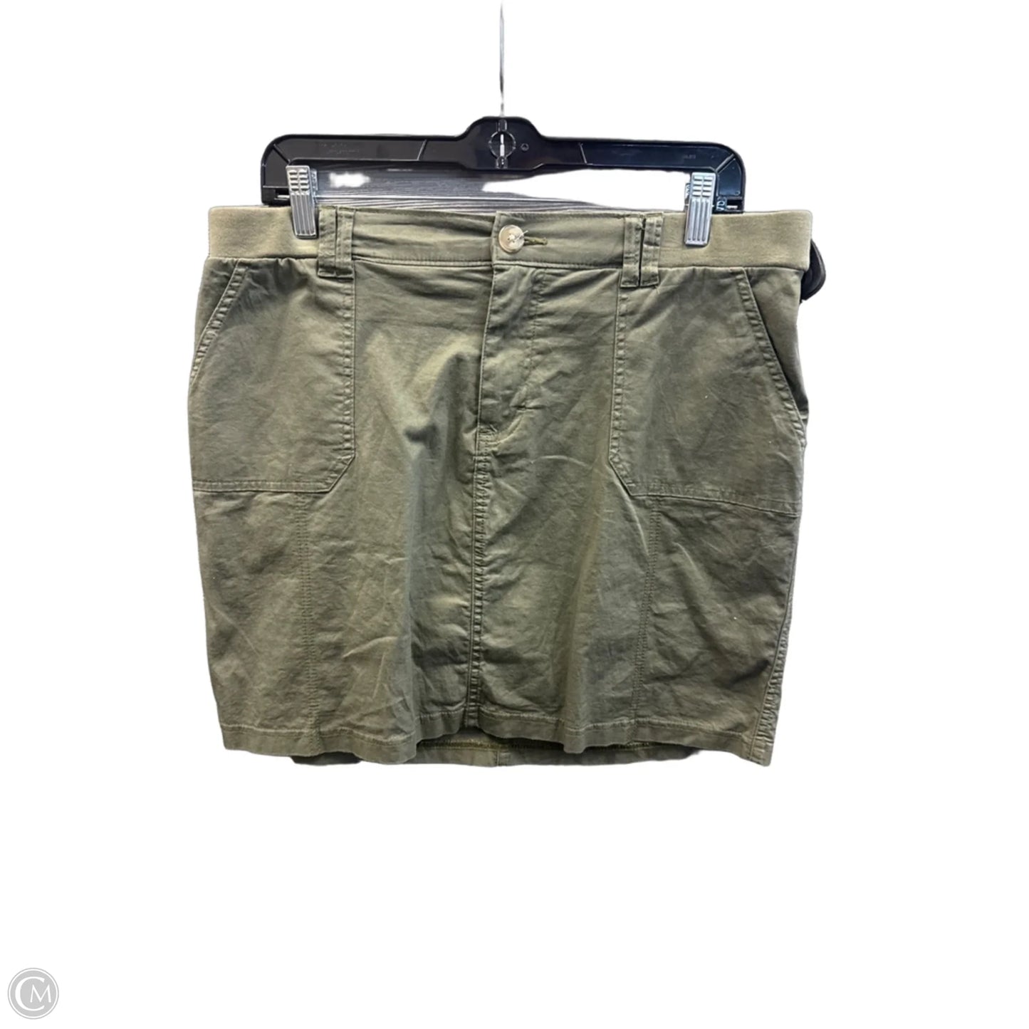Skirt Midi By Riders In Green, Size: 12