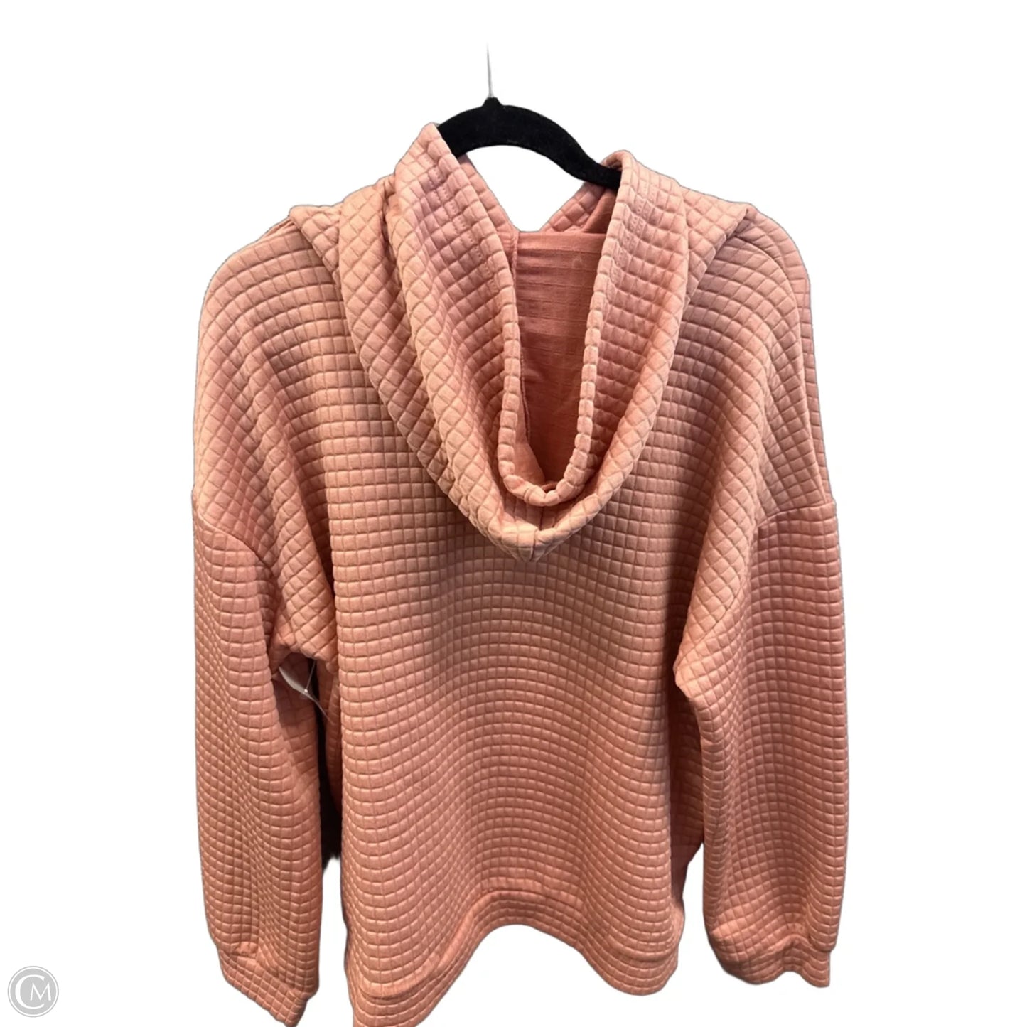 Sweatshirt Hoodie By Clothes Mentor In Pink, Size: 2x