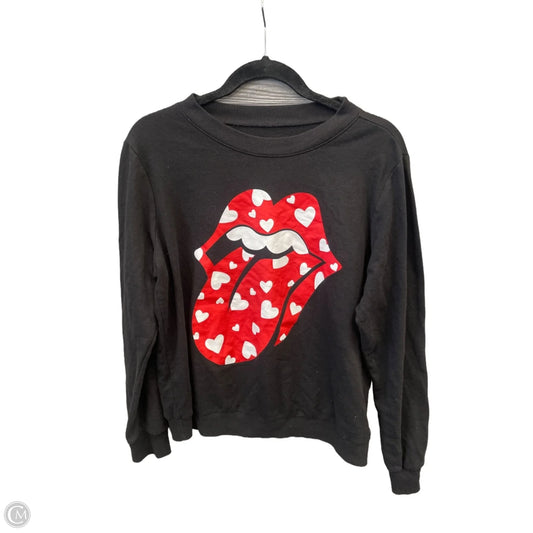 Top Long Sleeve By Clothes Mentor In Black, Size: M