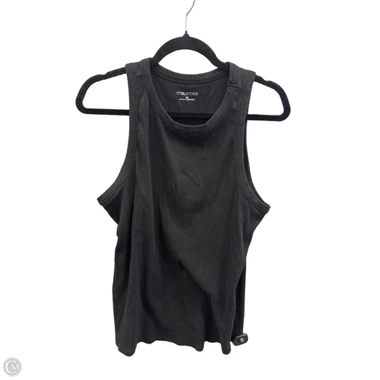 Top Sleeveless Basic By Maurices In Black, Size: 2x