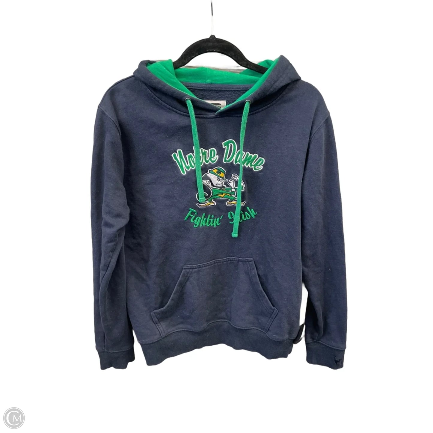 Sweatshirt Hoodie By Clothes Mentor In Green, Size: M