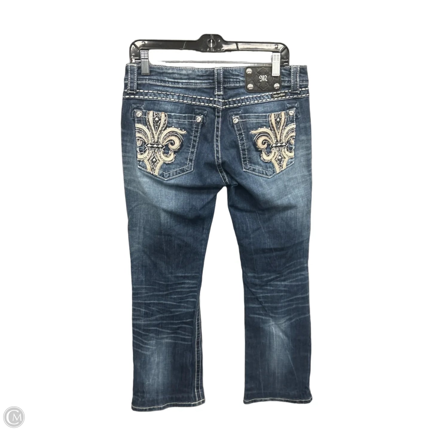 Jeans Boot Cut By Miss Me In Blue Denim, Size: 10